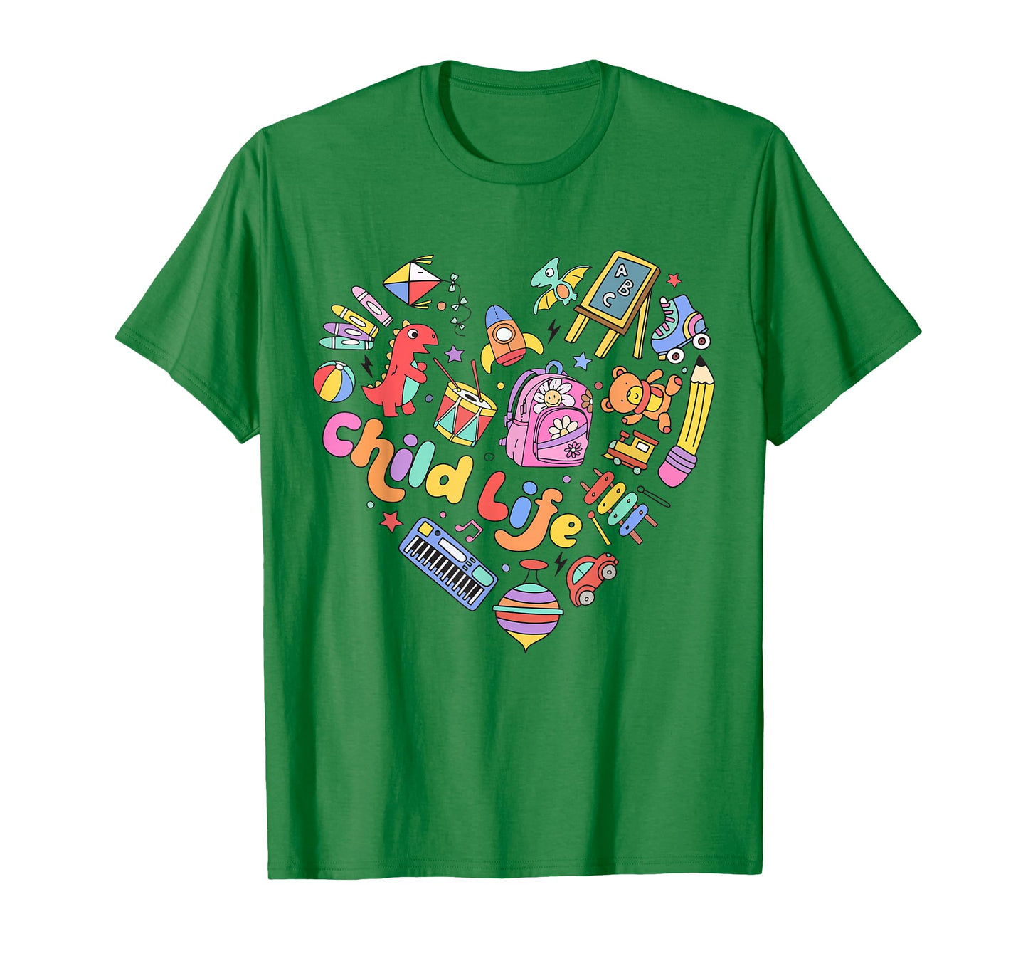 Retro Child Life Specialist Play Therapy Child life Intern T-Shirt