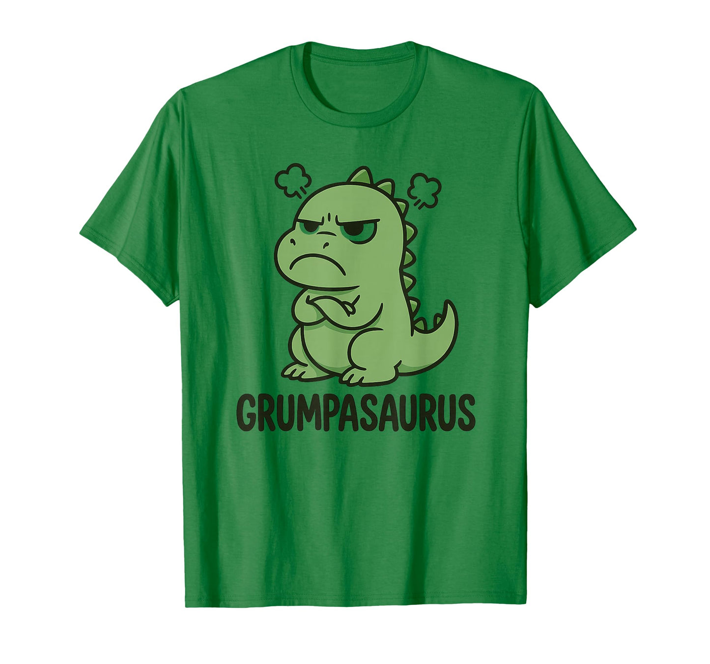 Grumpasaurus Funny Dinosaur Im Grumpy Mood for Kids Adults T-Shirt