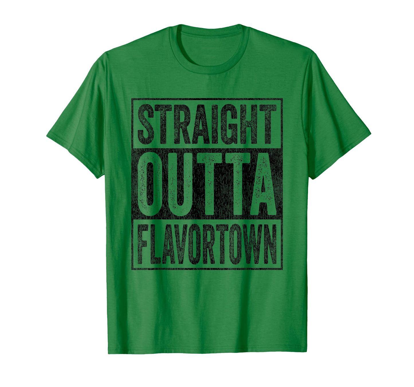 Flavor-Town Straight Outta Flavortown American Food Culture T-Shirt
