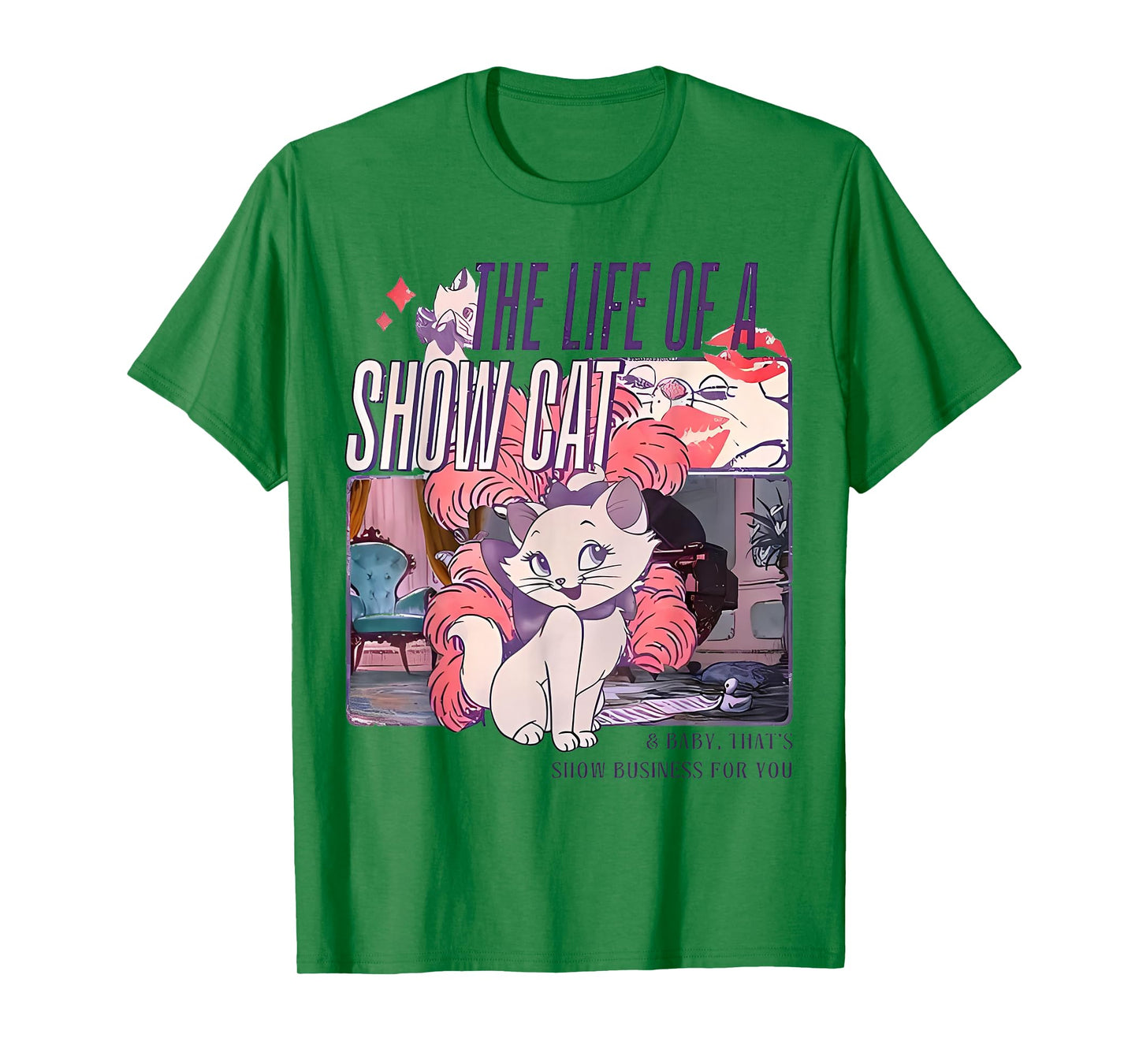The Life of A ShowCat,Family Holiday Vacation Trip,Cat Lover T-Shirt