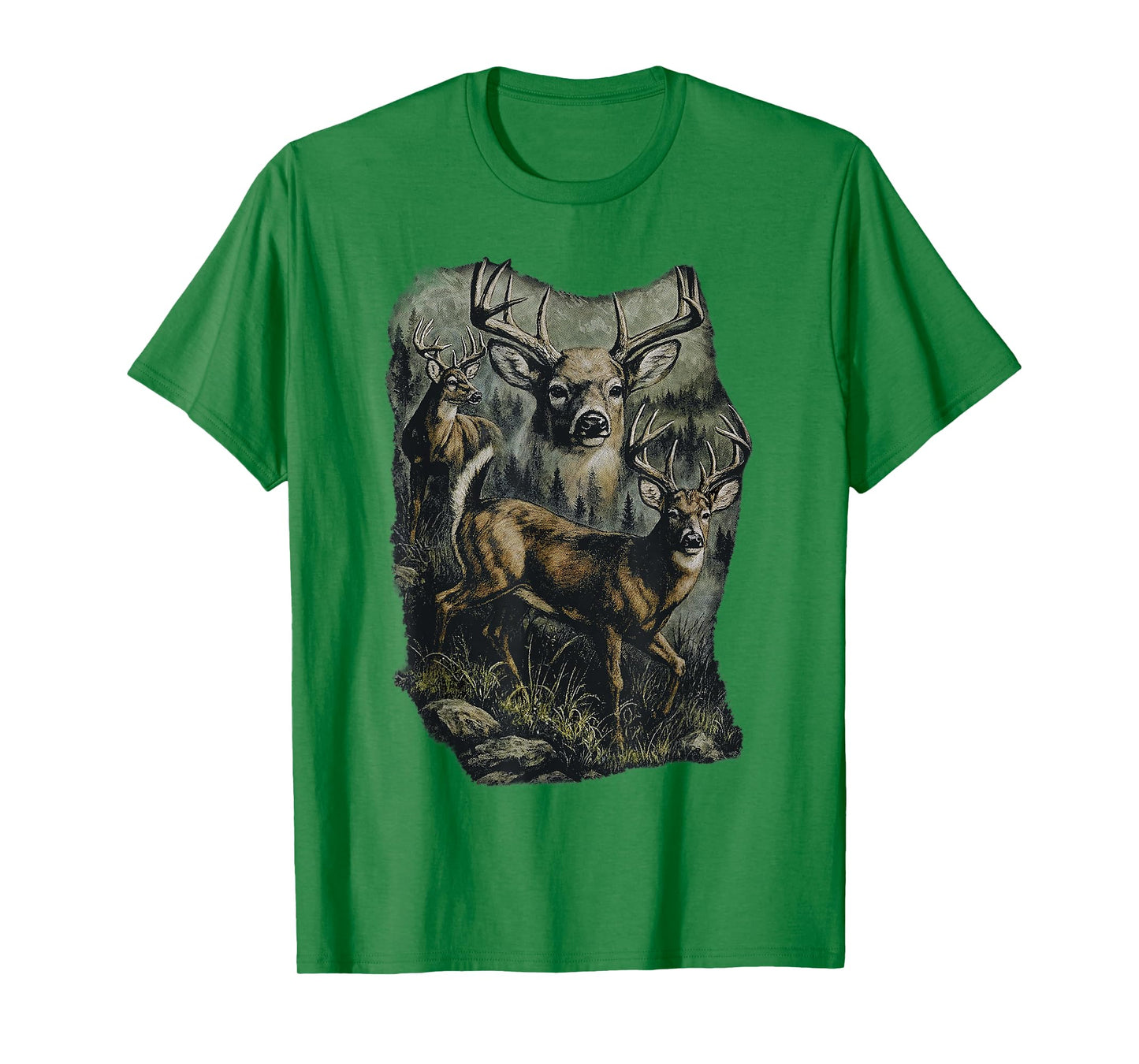 Men Kids Boys Deer Hunting Forest Wildlife Hunters Toddler T-Shirt