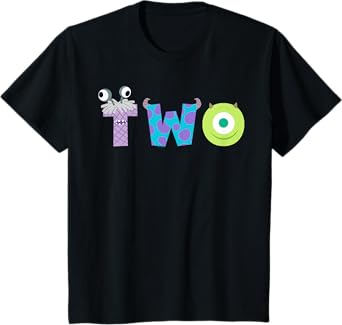 Disney & Pixar's Monsters, Inc. Numbers 2nd Second Birthday T-Shirt
