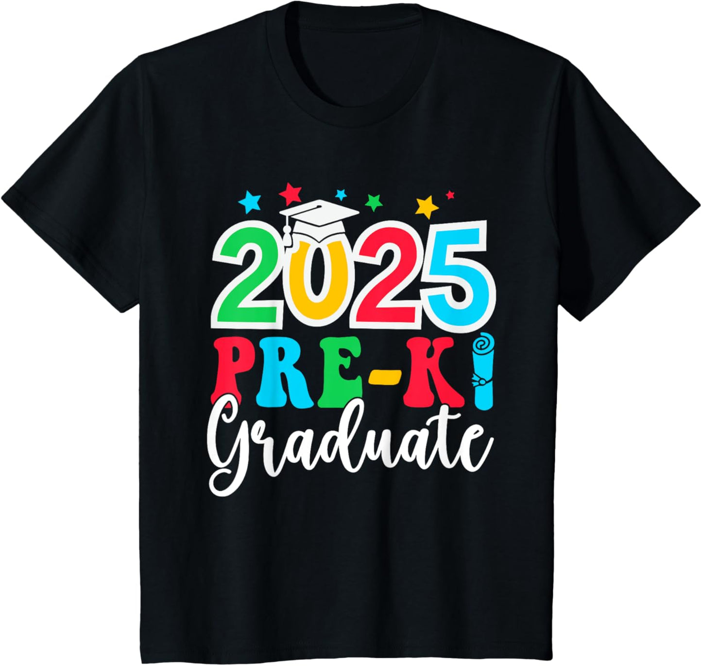 Kids Pre-K graduate 2025 Preschool graduation class of 2025 Kids T-Shirt