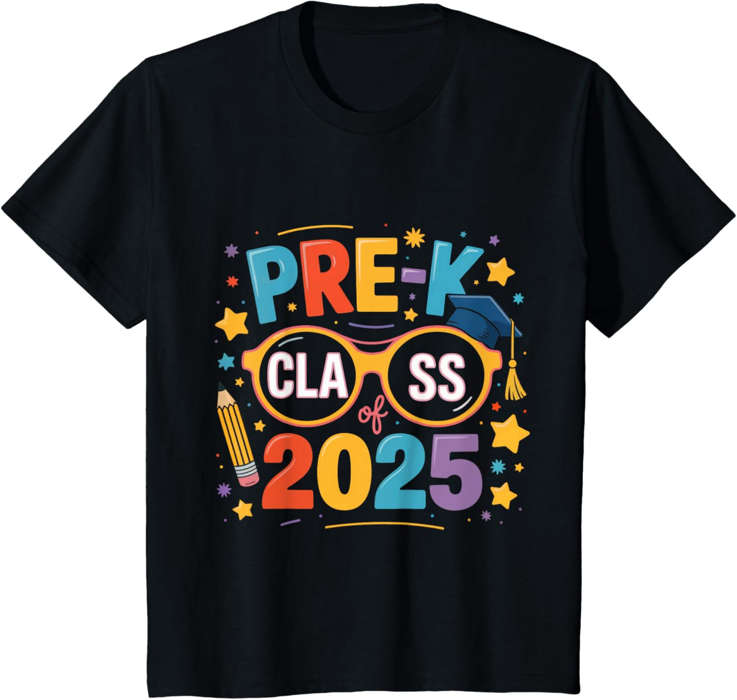 Kids Pre-k Class of 2025 kids boys girls Pre K Graduation grad T-Shirt