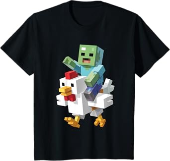 Kids Fighting Chicken Video Games Shirt Boy Kids Funny Shirts T-Shirt
