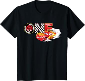 Disney & Pixar's Cars Numbers 1 First 1st Birthday Party T-Shirt
