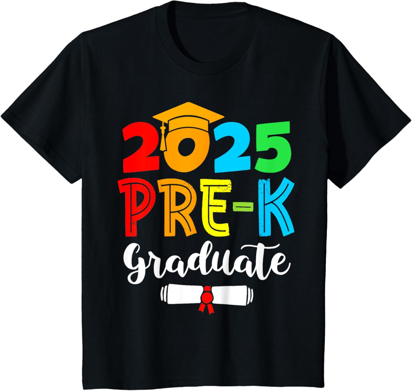 Kids Pre-k Graduate Grad Pre-k Graduation 2025 Last Day of School T-Shirt