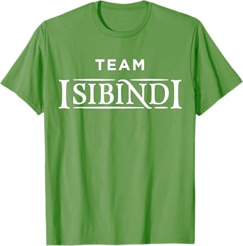 Isibindi courage, School Spirit Courageous, green T-Shirt