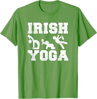 Irish Yoga Funny St. Patrick's Day Drinking Matching Group T-Shirt