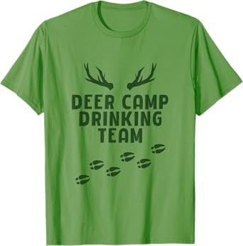 Deer Camp Drinking Team - Funny Hunting T-Shirt
