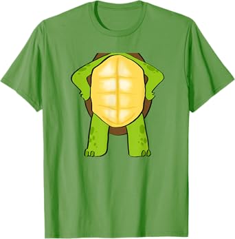 Easy Turtle Halloween Costume - Cute Tortoise Outfit T-Shirt