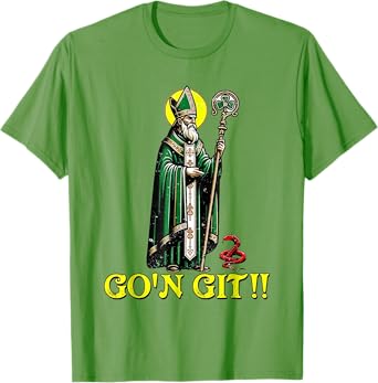 Vintage Go'n git Happy St Patricks Day Funny T-Shirt