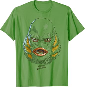 Universal Monsters Creature from the Black Lagoon Big Face T-Shirt