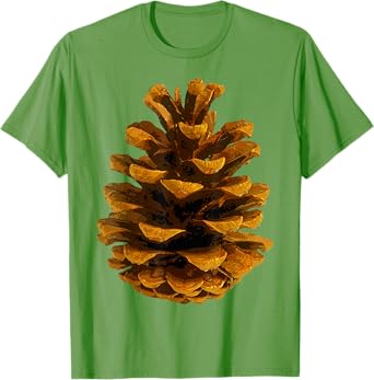 Big Pine Cone Tree Pinecone Forest Camping Nature Outdoors T-Shirt