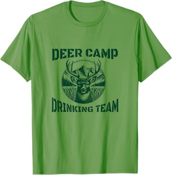 Deer Camp Drinking Team - Funny Hunting T-Shirt