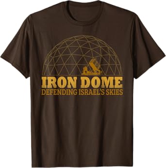 Iron Dome Israel Defense Force IDF Jewish Gift Pro-Israel T-Shirt