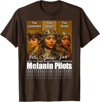 Tuskegee's Black Airmen Women Tribute T-Shirt