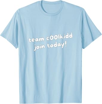Team C00lkidd Join Today Funny Trending Quote Womens Mens T-Shirt