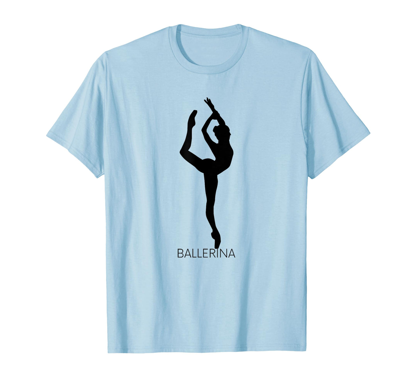 Ballerina Ballet Dance Team Adult Dancer Art Black T-Shirt