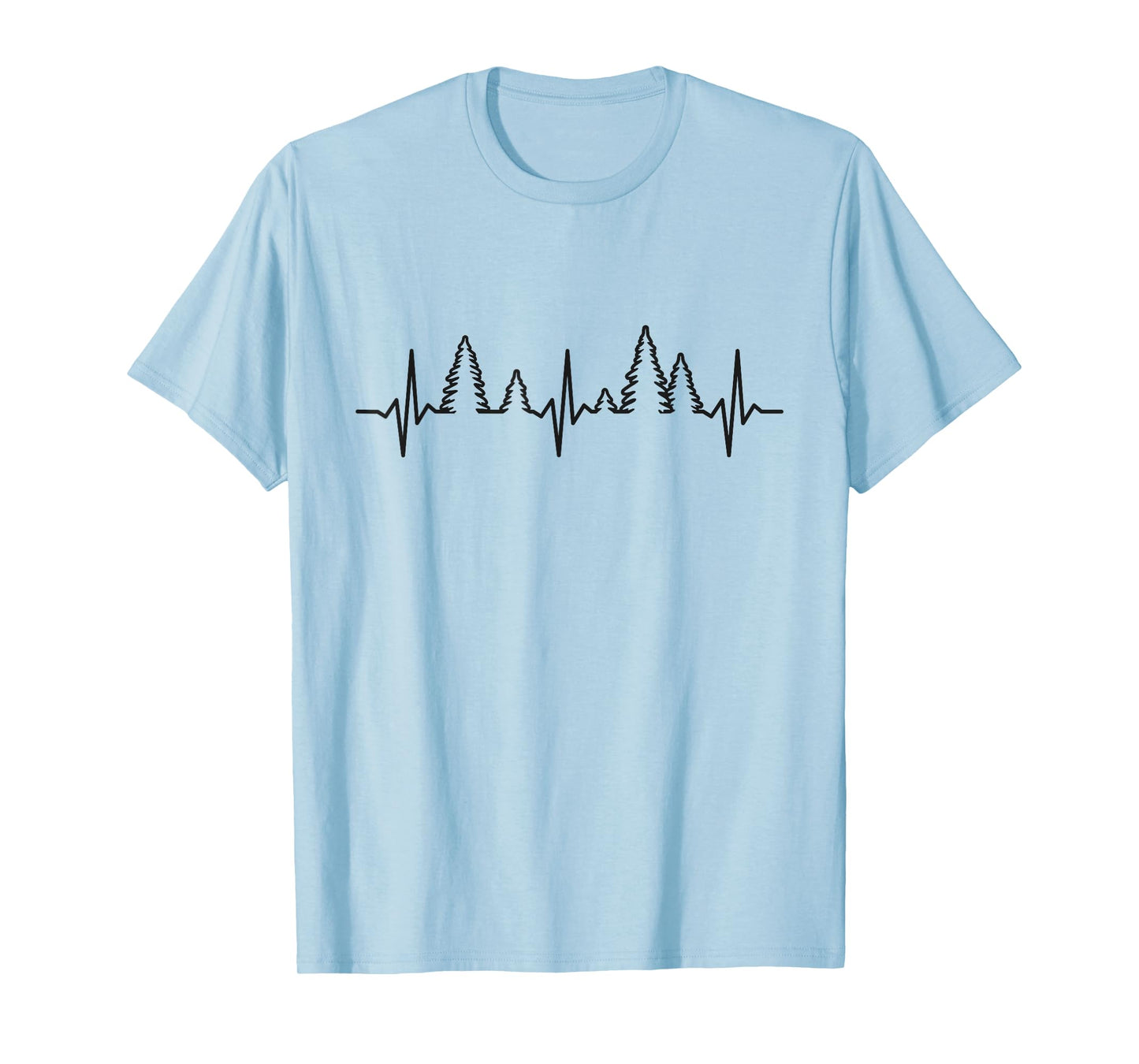 Trees Heartbeat Wildlife Nature Forest T-Shirt
