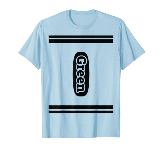 Crayon Green Costume T-Shirt