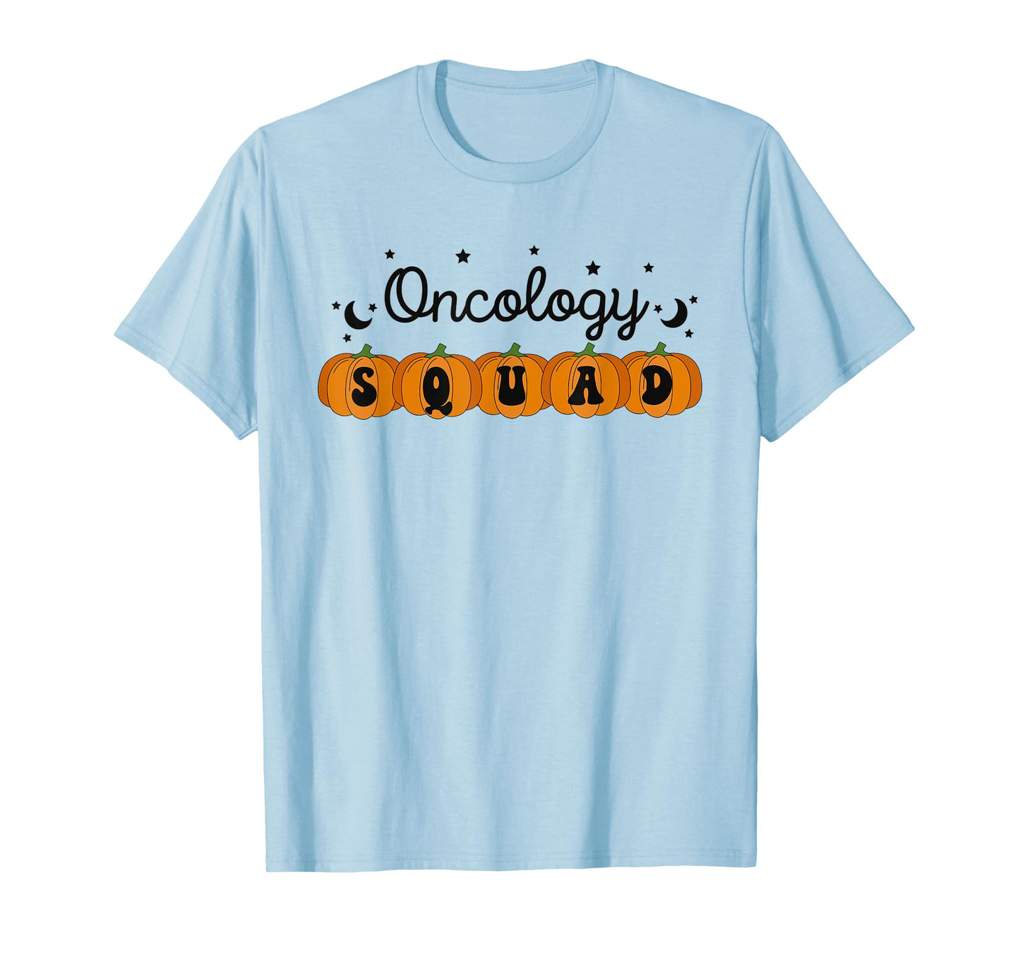 Halloween Oncology Nurse Pumpkin Oncology Squad Cancer Nurse T-Shirt