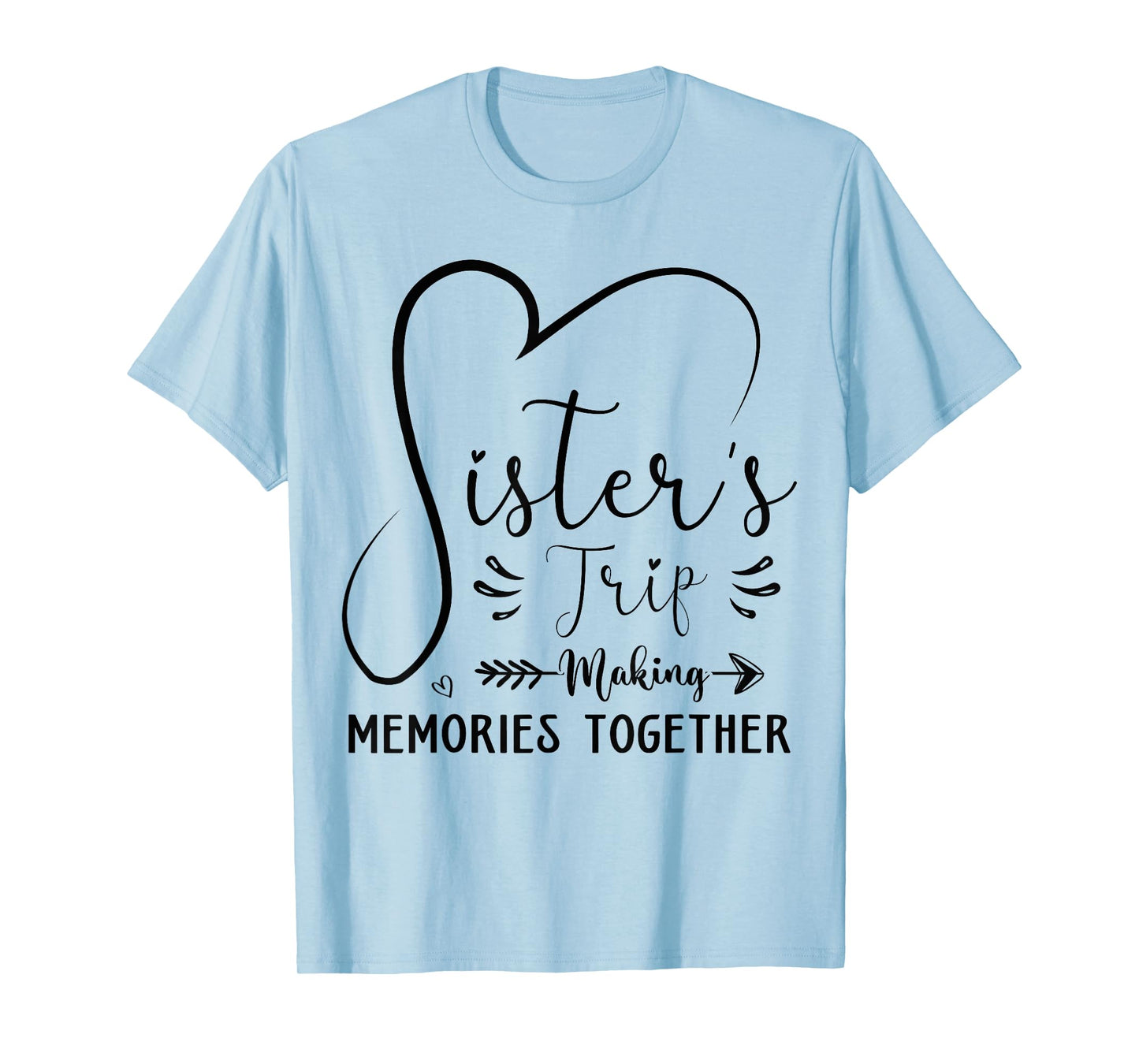 Sisters Trip 2025 Shirt Girls Road Trip 2025 Matching Family T-Shirt