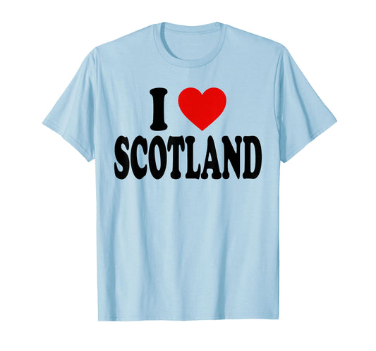 I HEART LOVE Scotland T-Shirt