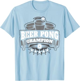 Beer Pong Champion T-shirt | University Drinking Game Gift