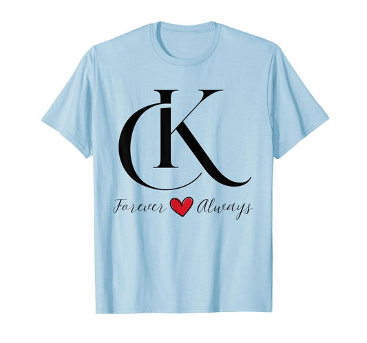C & K Couples Initials, Wedding, Anniversary, Housewarming T-Shirt