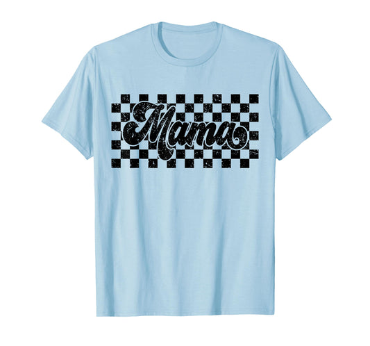 Race Mama Mom Life Motocross Mom Racing Racer Dirt-Bike Mama T-Shirt