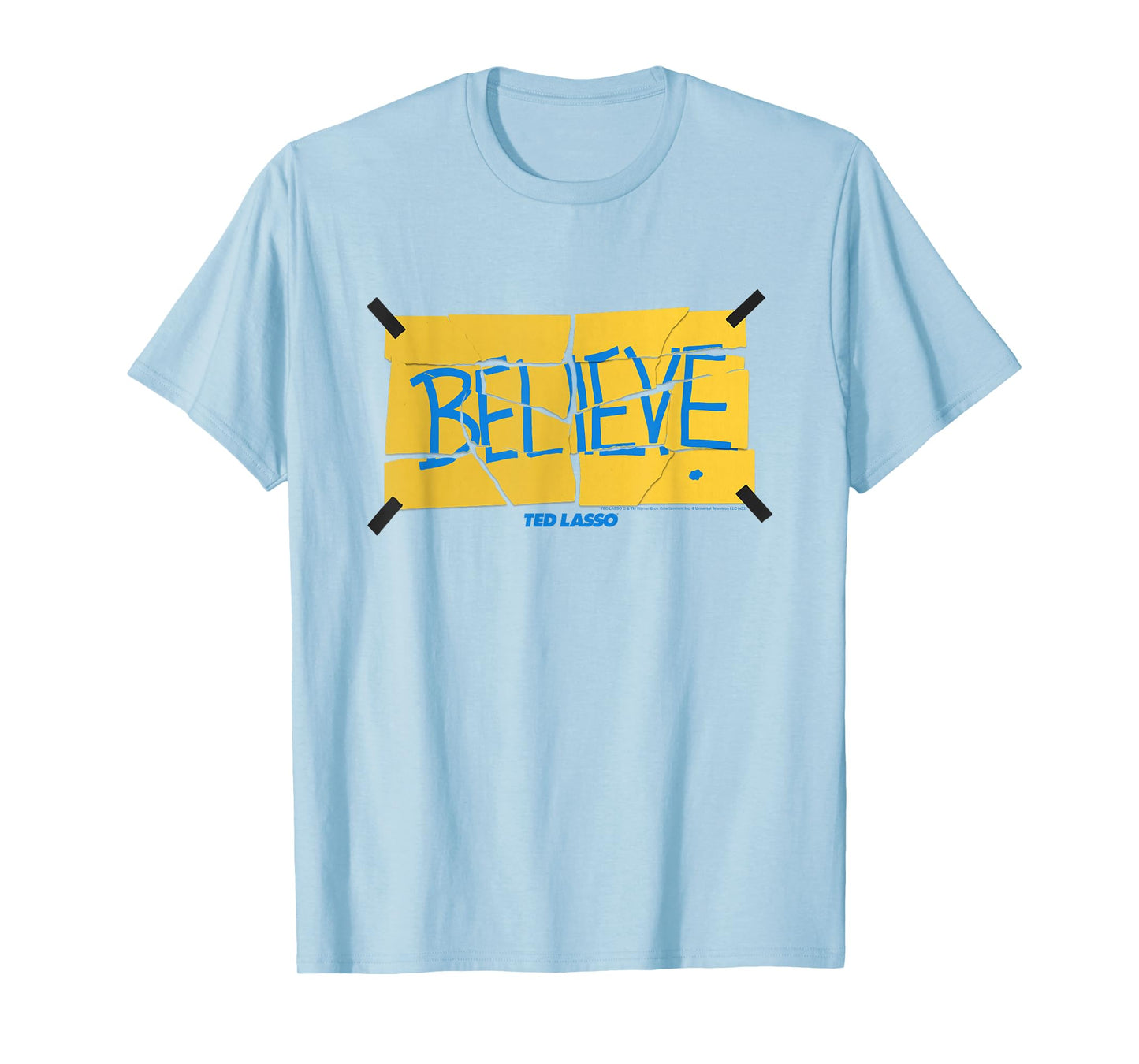 Ted Lasso Taped Up Believe Banner T-Shirt