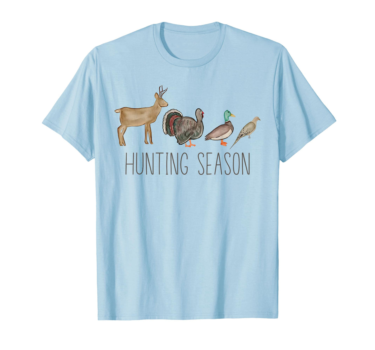 Hunting Season Kids Deer Turkey Duck Dove Toddler Wildlife T-Shirt
