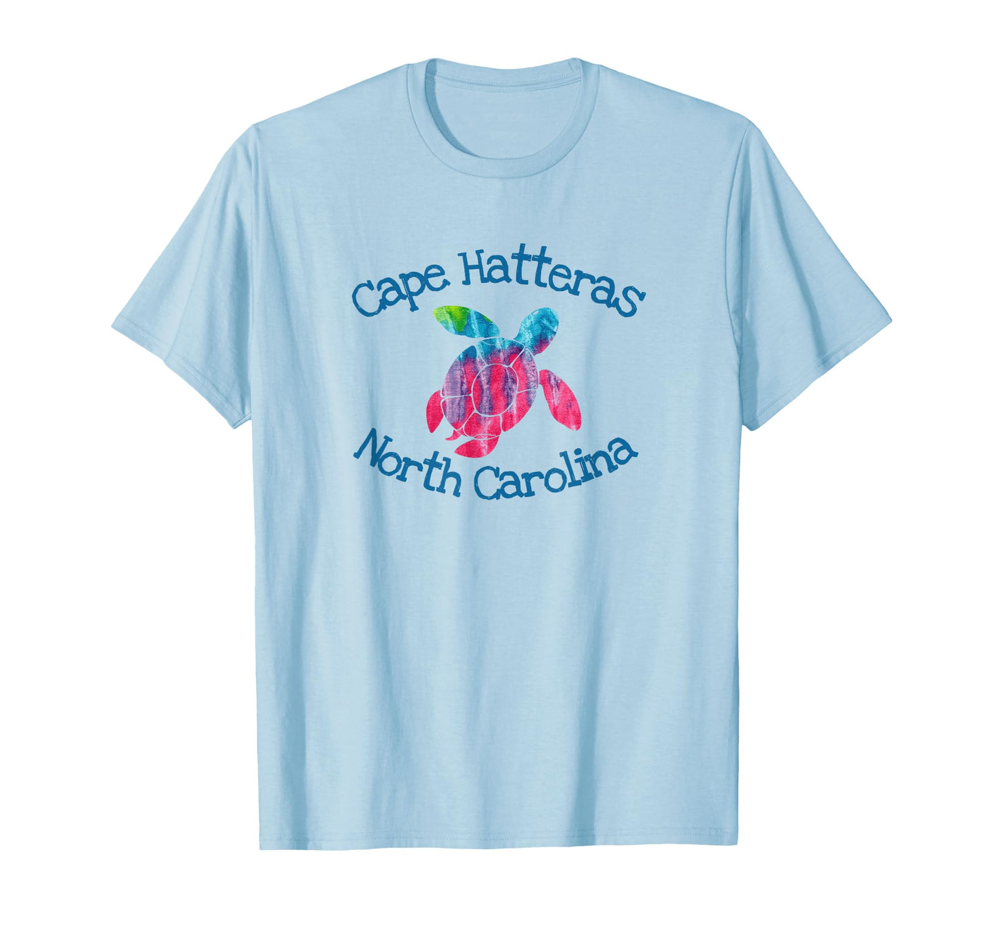 Cape Hatteras Coastal Wildlife Watercolor Loggerhead Turtle T-Shirt