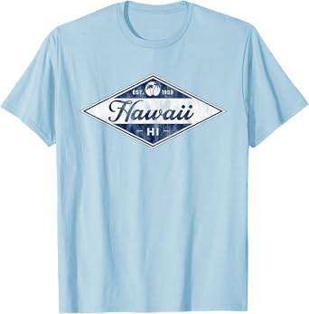 Vintage Hawaii Palm Trees Retro Hawaiian Souvenir Mens Women T-Shirt