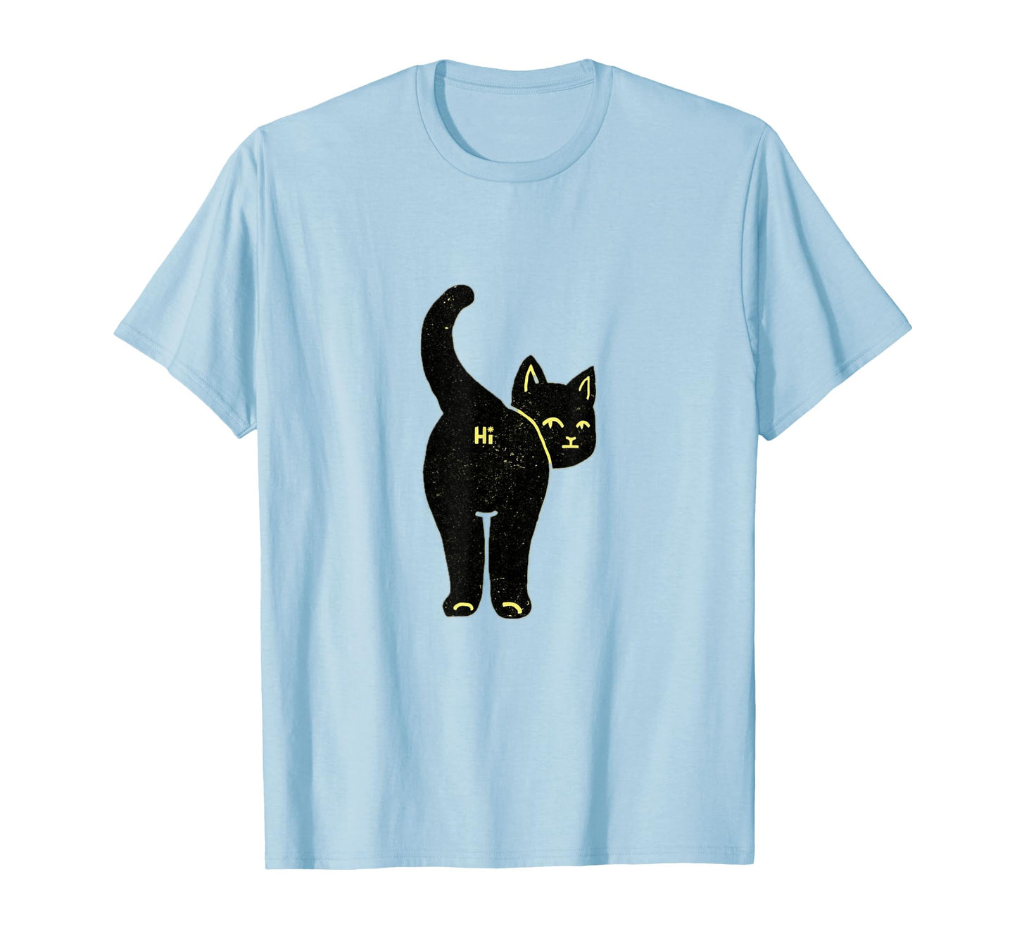 Hello Cat Butt Hi T-Shirt