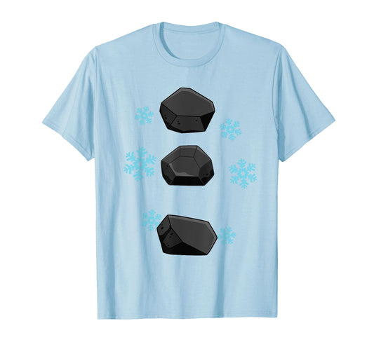 Lazy Diy Snowman Halloween Costume Group Family Matching T-Shirt