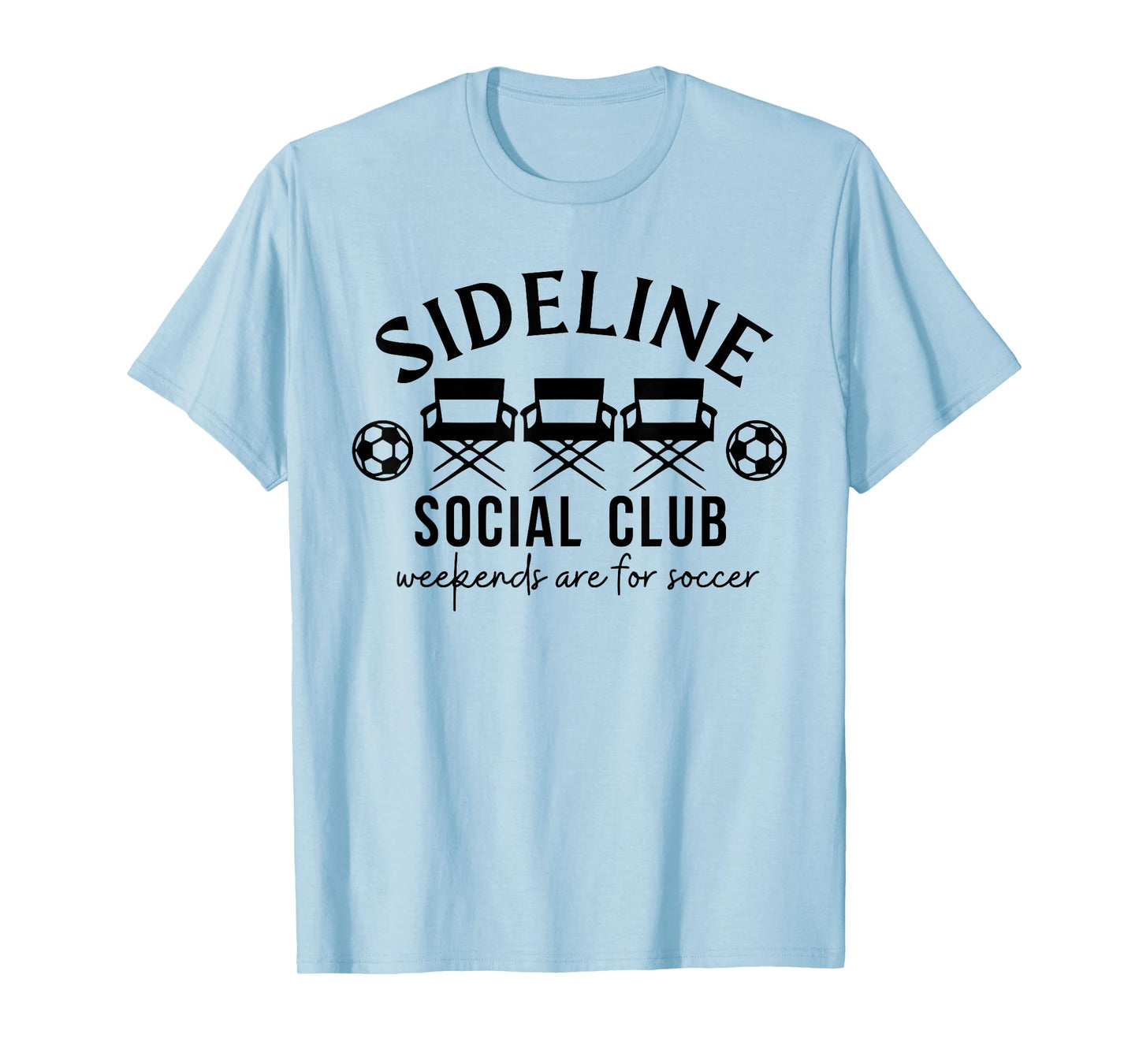 Sideline Social Club Weekends Are For Soccer Mom Life Retro T-Shirt