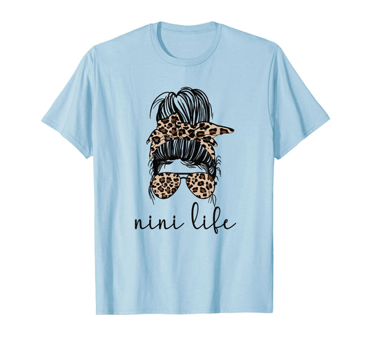 Nini Life Blessed Nini Grandmother Nini Grandma T-Shirt
