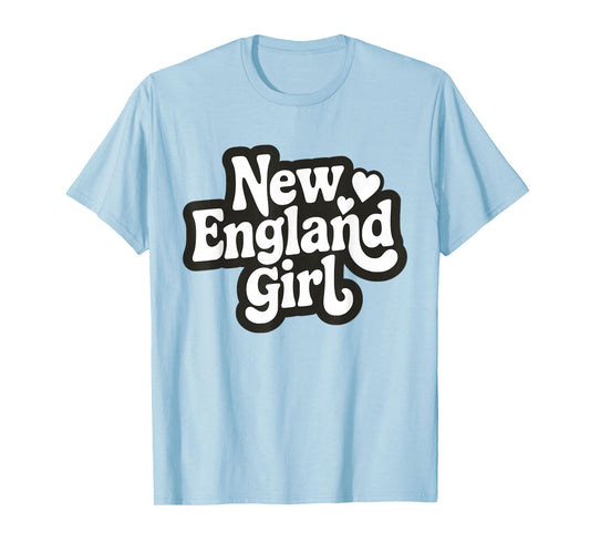 Retro New England Girl Iconic New England Girls T-Shirt
