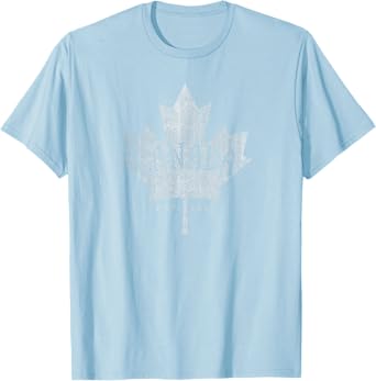 Canada Maple Leaf T-Shirt - Canada Est. 1867 Vintage Script T-Shirt