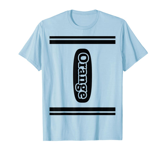 Crayon Orange Group Costume T-Shirt