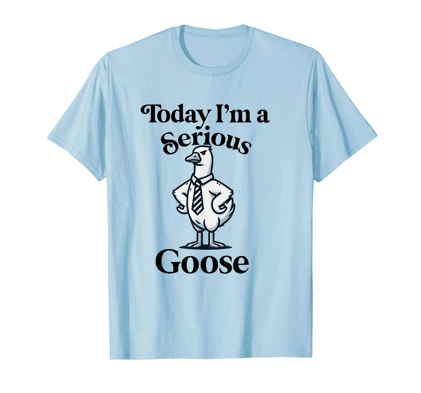 Today I'm a Serious Goose Funny Silly Goose T-Shirt