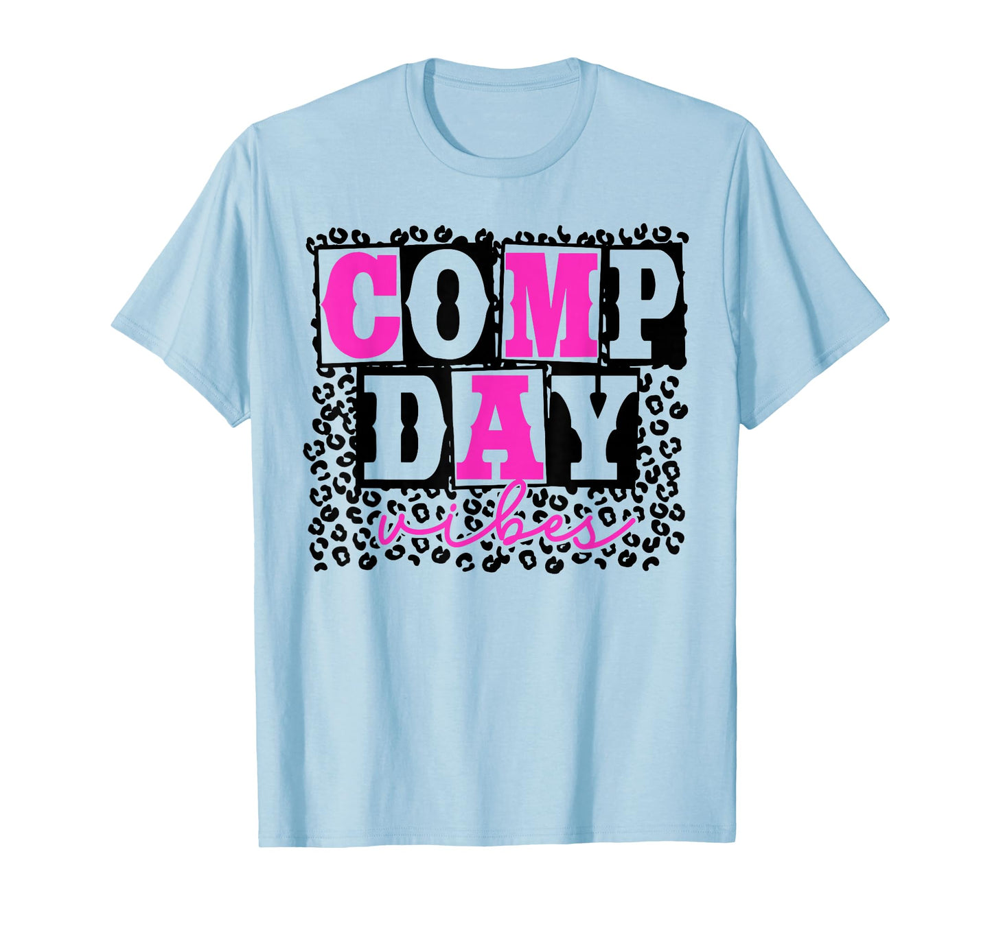Cute Comp Day Vibes Cheer Cheerleading Cheer Competition Day T-Shirt