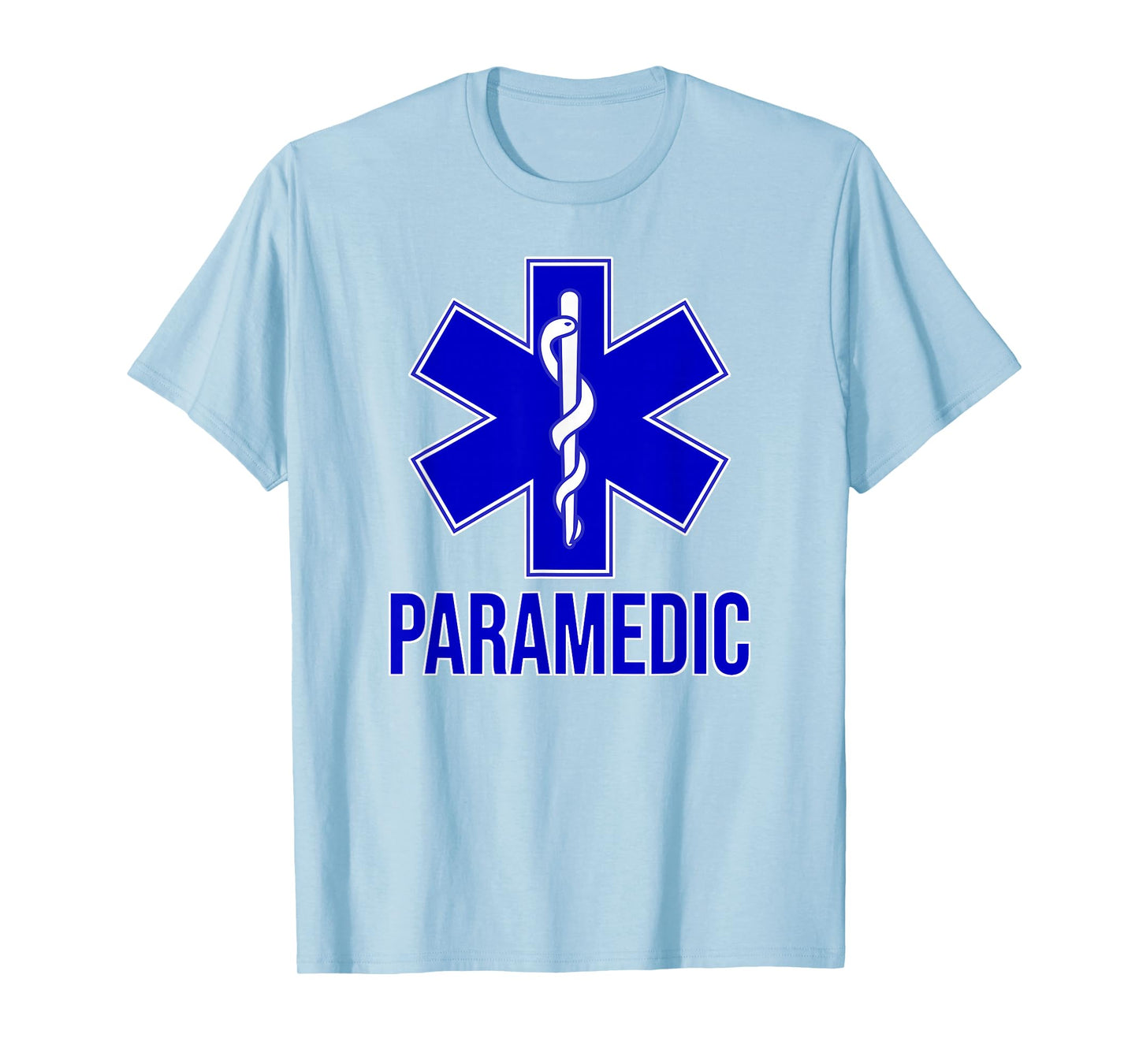 PARAMEDIC STAR OF LIFE EMT EMS AMBULANCE UNIFORM COSTUME TEE T-Shirt