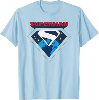 Superman (2025) View From Above S-Shield Logo T-Shirt