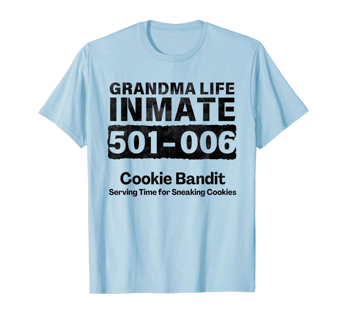 Grandma Life Prisoner Inmate Funny Jail Halloween Costume T-Shirt