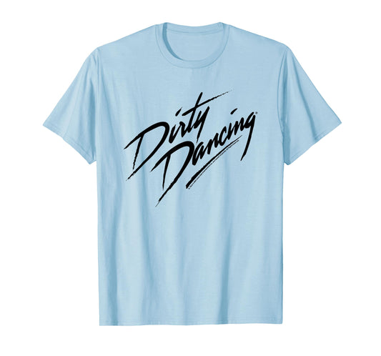 Dirty Dancing Movie Black Text Logo T-Shirt