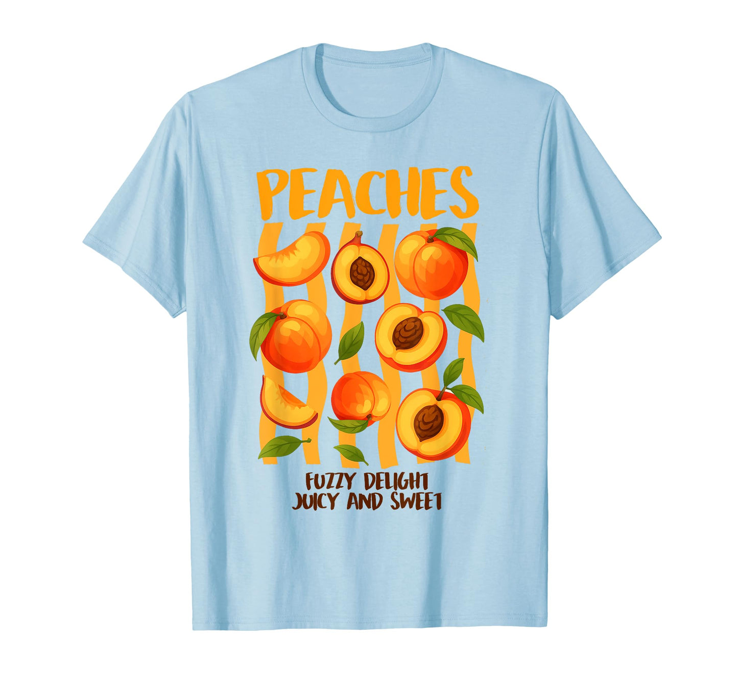 Peach Farm A Fresh Peaches Farmers Market Tropical Summer T-Shirt