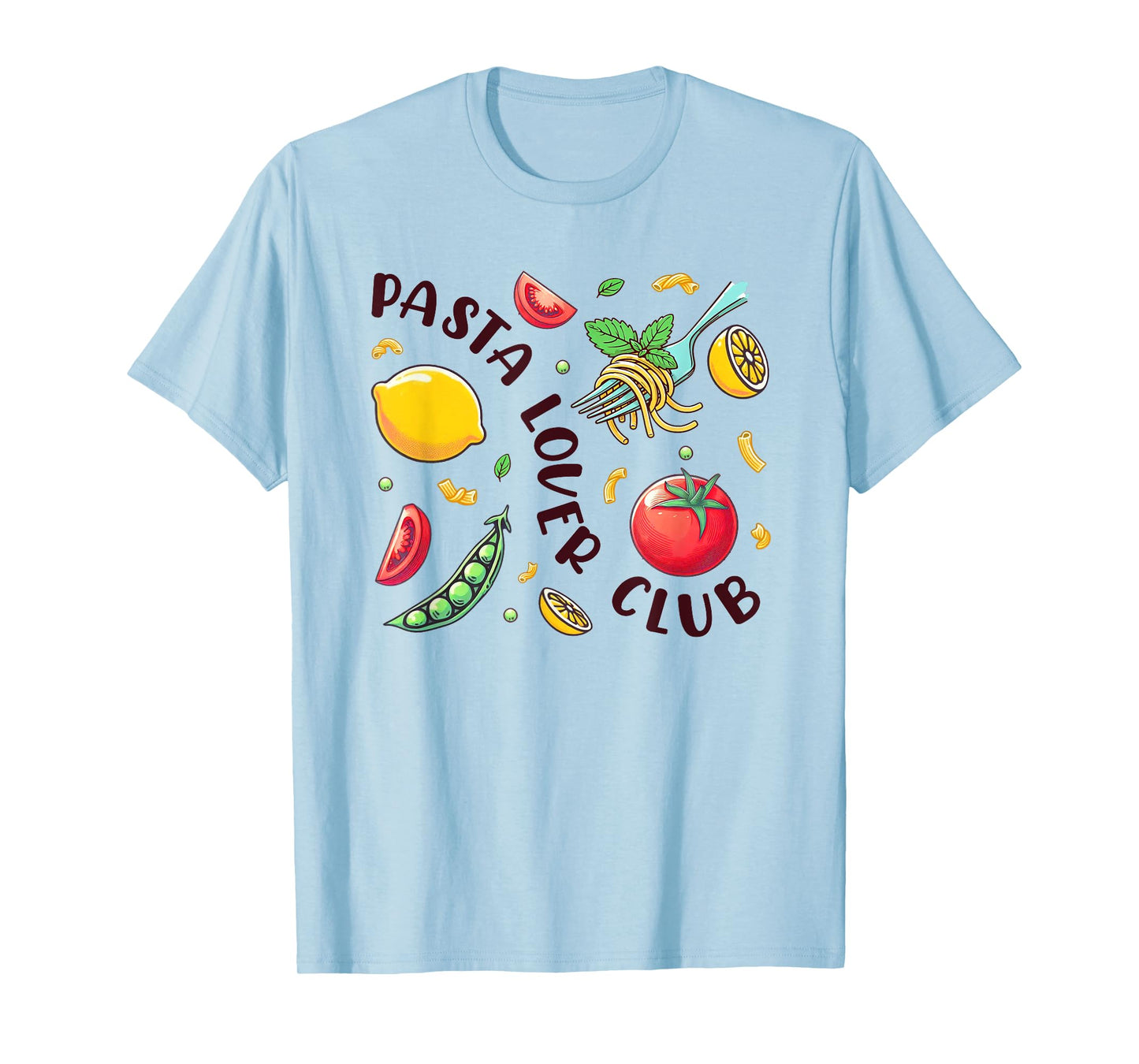 Pasta Lover Club Italian Food Pasta Spaghetti Italy T-Shirt